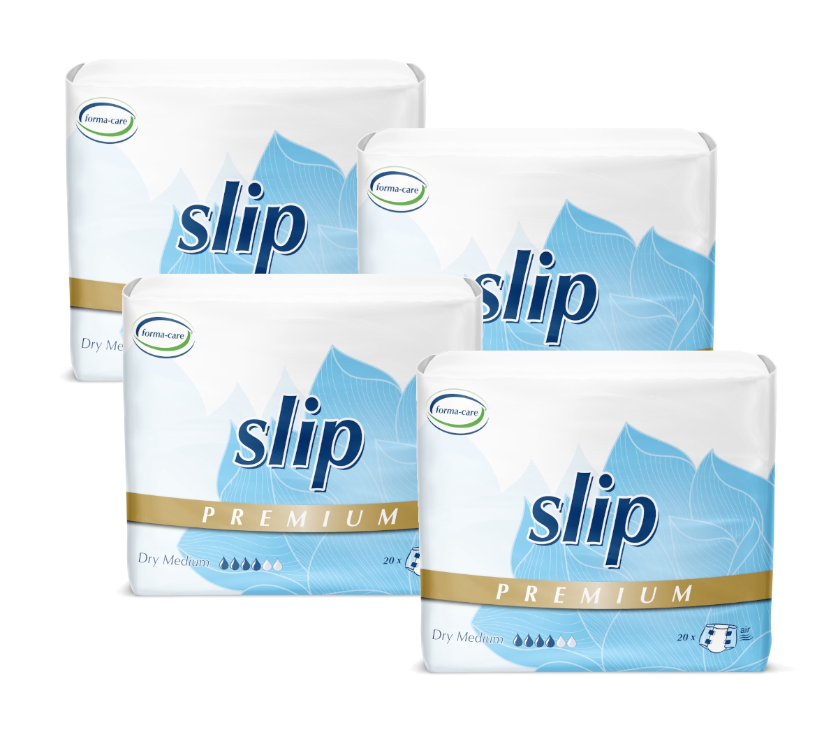 forma-care PREMIUM Dry Slip M/Tag 4 x 20 St.