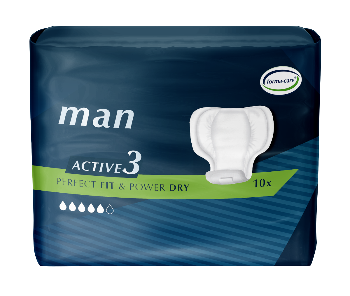 forma-care man ACTIVE 3 - Großpackung, 12 x 18 St.