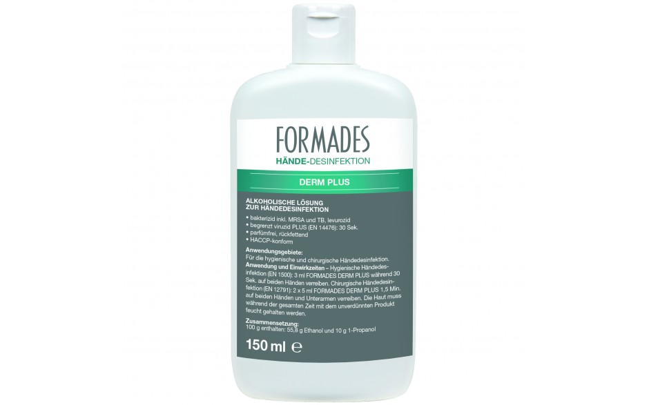 FORMADES DERM PLUS - Händedesinfektion - parfümfrei - 150 ml