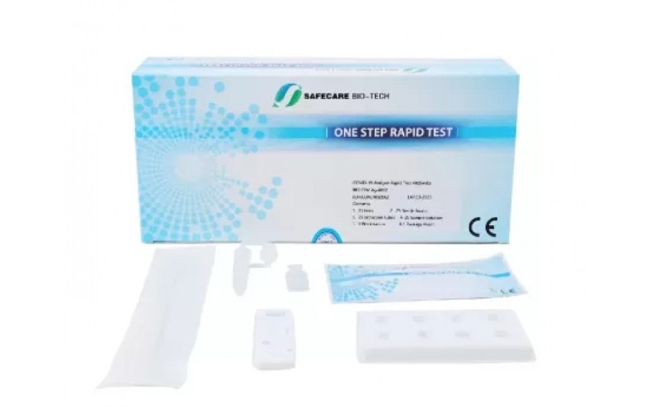 Safecare Bio-Tech COVID-19 Antigen-Schnelltestkit (Profitest), 25 Stück