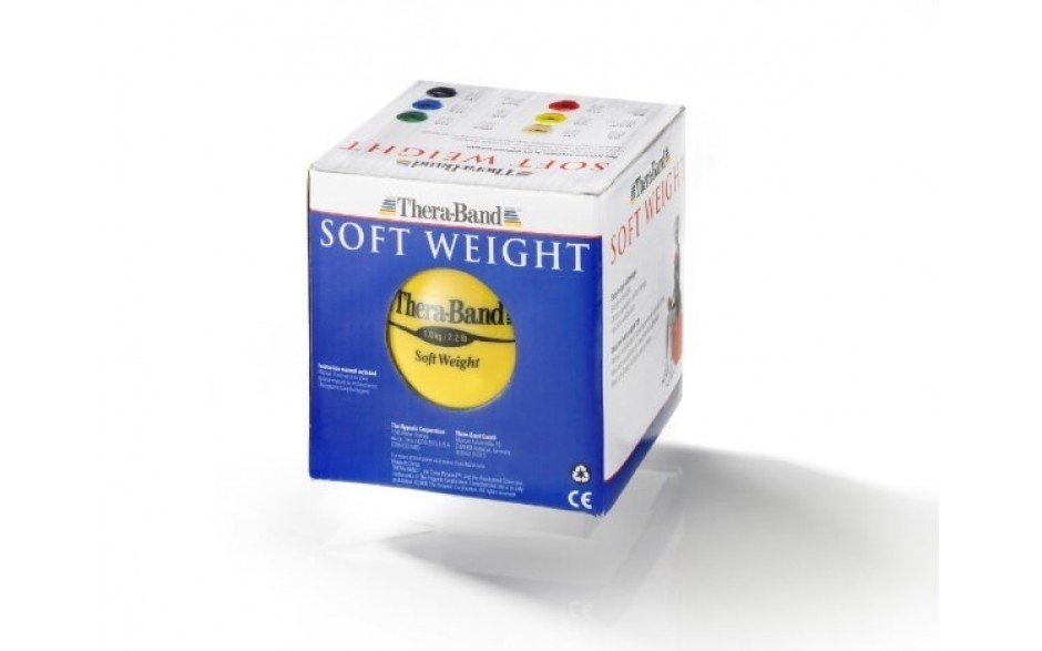Thera-Band Soft Weight Gewichtsball, 1,0 kg/gelb - verpackt