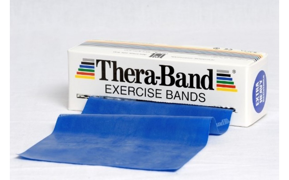 Thera-Band Übungsband, 5,5 m,extrastark/blau