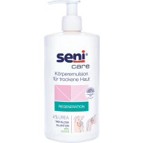 Seni Care Körperemulsion für trockene Haut mit 4% Urea, 500 ml
