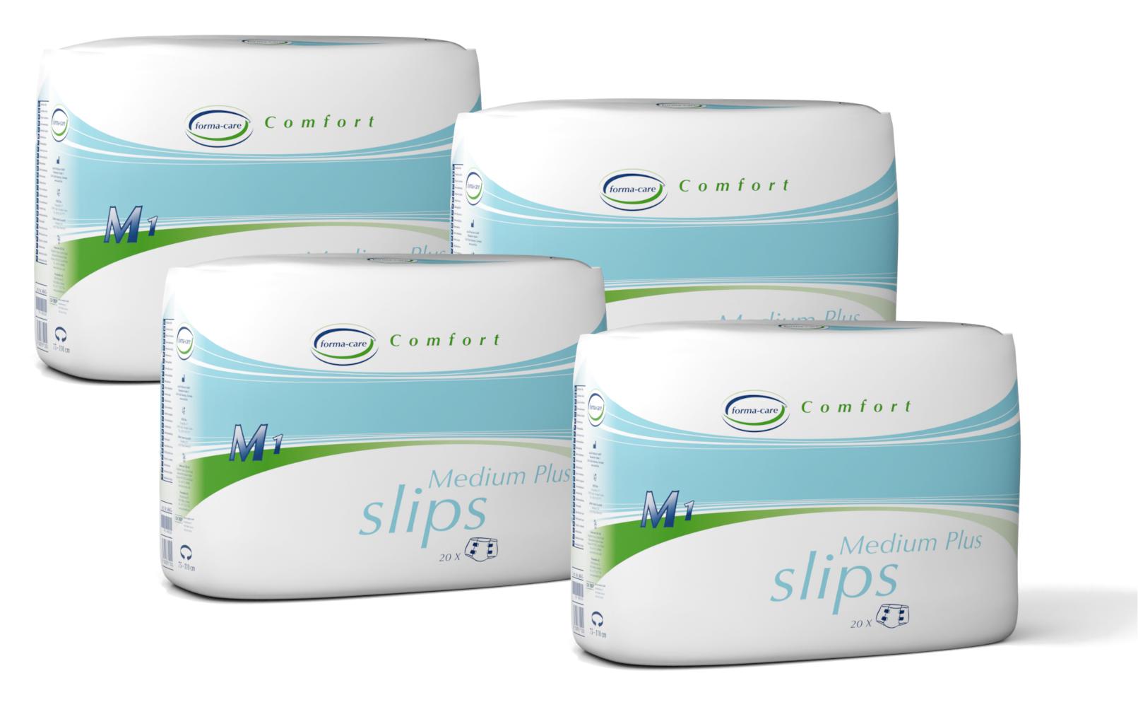 forma-care Comfort slip medium plus, 4 x 20 St.