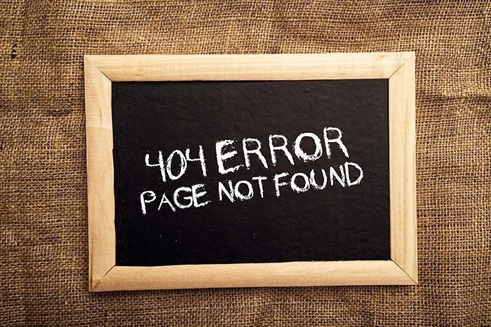 404 Fehlermeldung